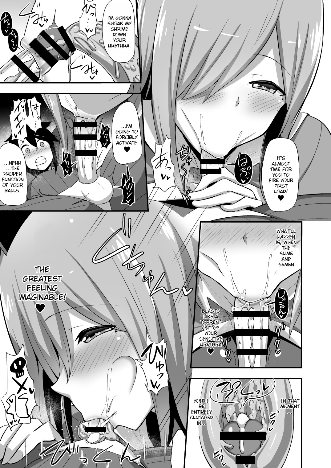 Hentai Manga Comic-Evil Female Executive Slime Lady's Temptation-Read-10